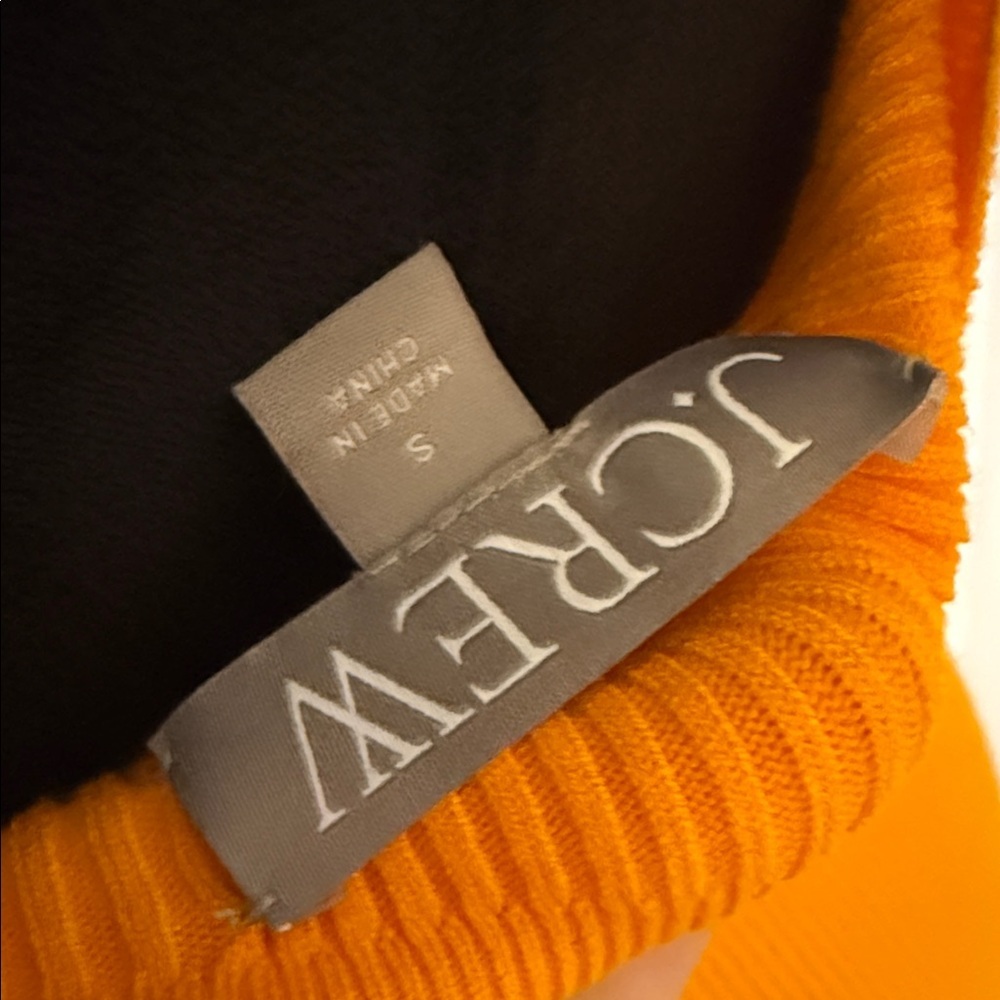 J. Crew Orange Midi Dress - Picture 5 of 14
